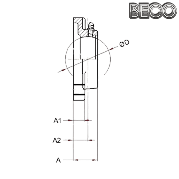 PLASTIC HOUSING F PL 204 BECO