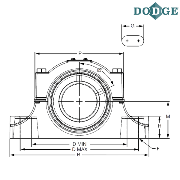 077223 DODGE - P2B-EXL-106R
