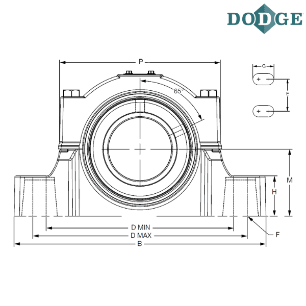 077273 DODGE - P4B-EXL-300R