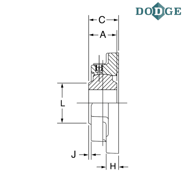 034718 DODGE - F4B-PSEZ-103-P
