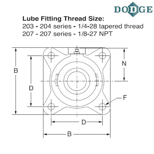 DODGE - F4B-SC-25M-HT