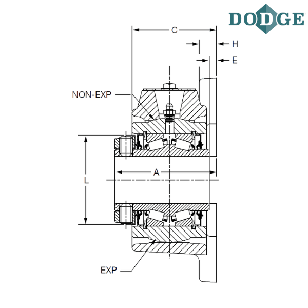 023246 DODGE - F4B-K-208RE