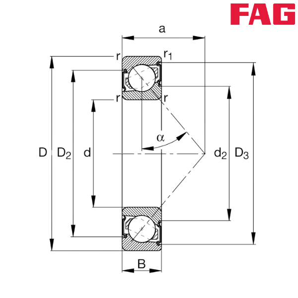 7209-B-XL-2RS-TVP FAG
