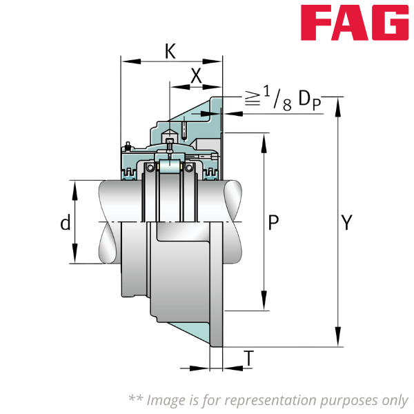 S2BCF-404-FL FAG