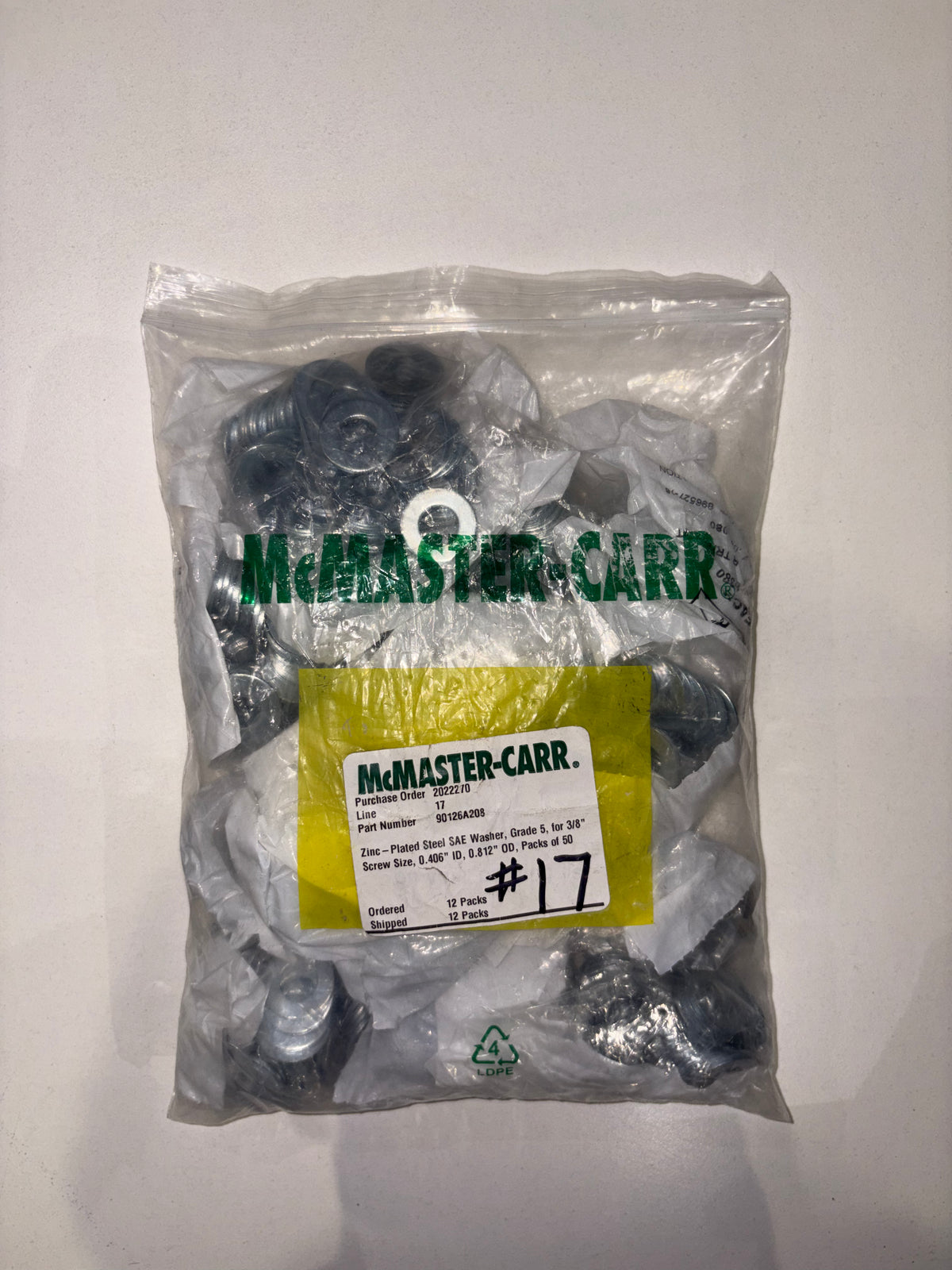 Submit your RFQ for McMaster-Carr