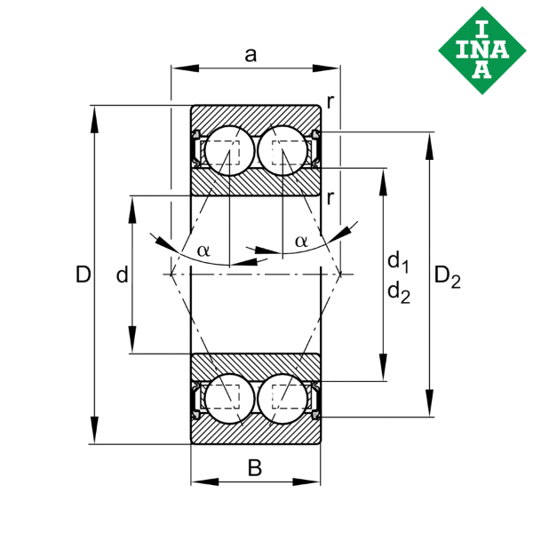 3801 2RS INA