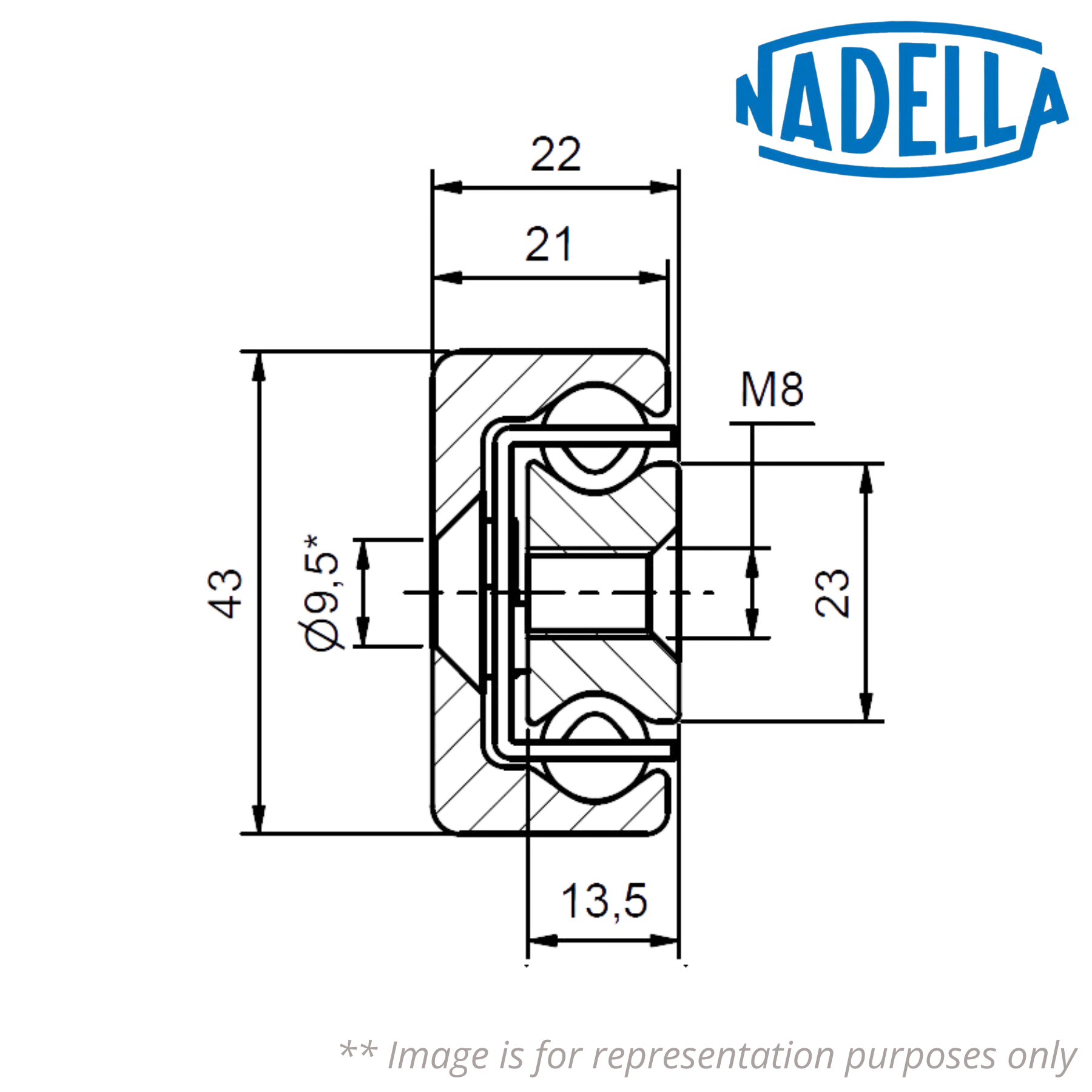 NTA43-22H-1170 NADELLA