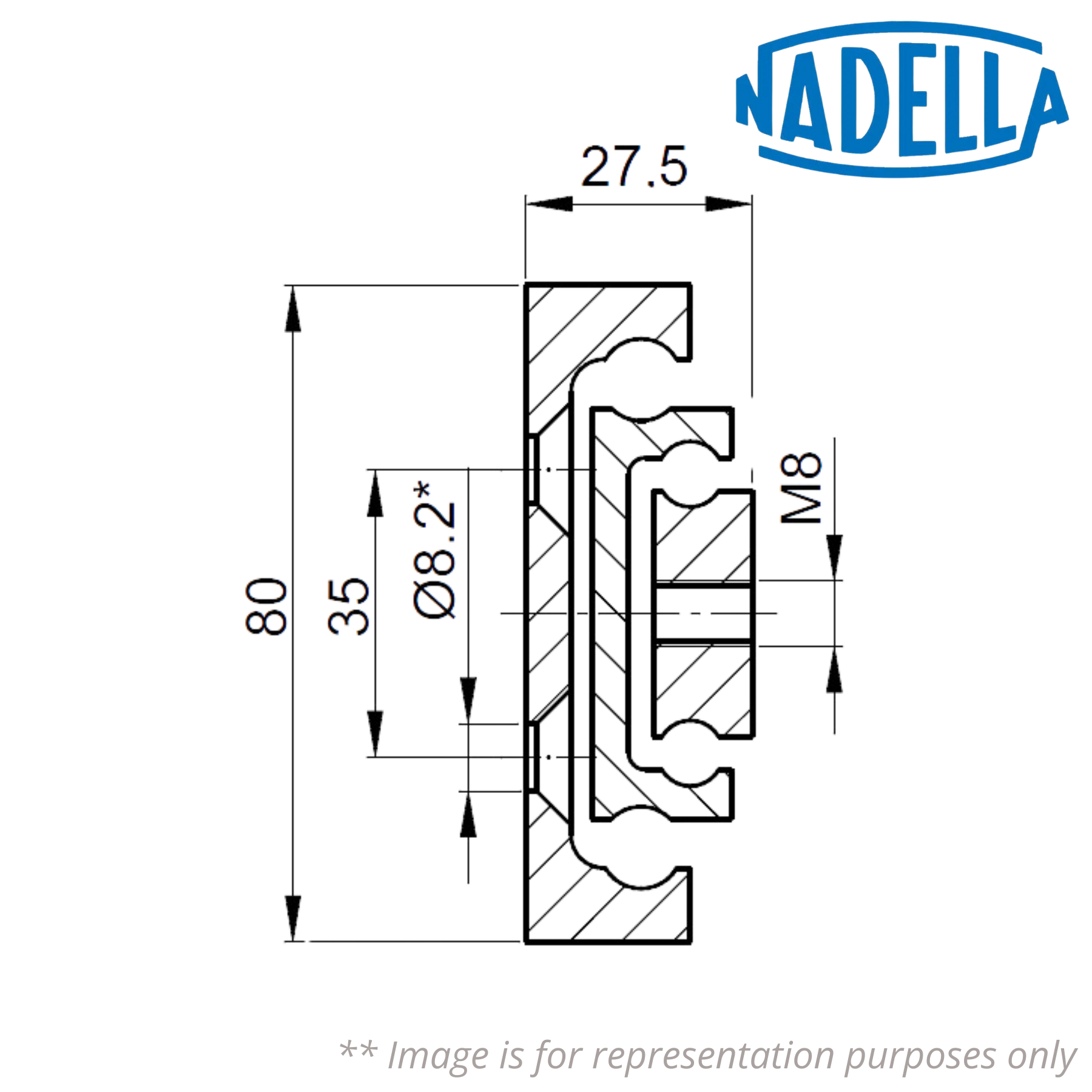 NTV80-27.5-1000 NADELLA