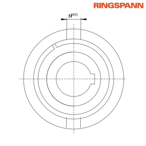 FNR 25 RINGSPANN