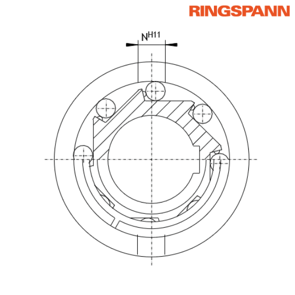 FSN 40 RINGSPANN