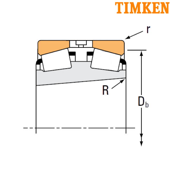 HM256846TD/HM256810 TIMKEN