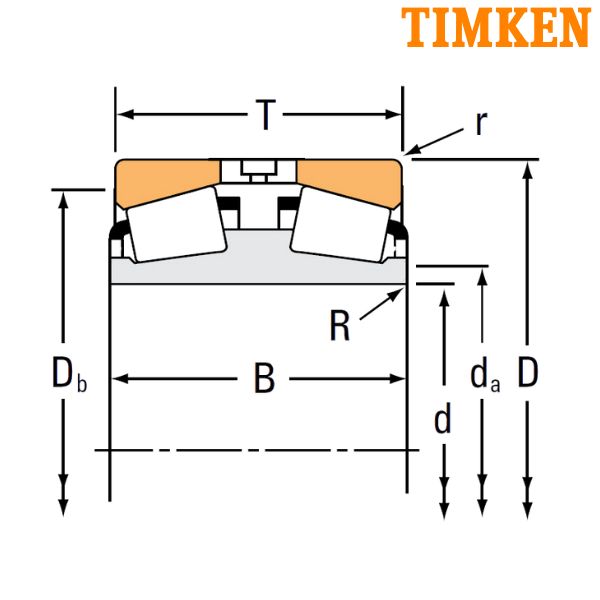 M257149D/M257110 TIMKEN