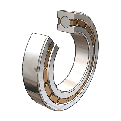 SCHEERER Four Point Angular Contact Ball Bearing(Thin Section)
