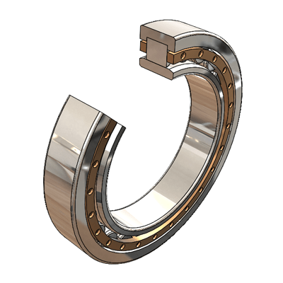 SCHEERER Radial Cylindrical roller Bearing Single row (Extended Inner Race)
