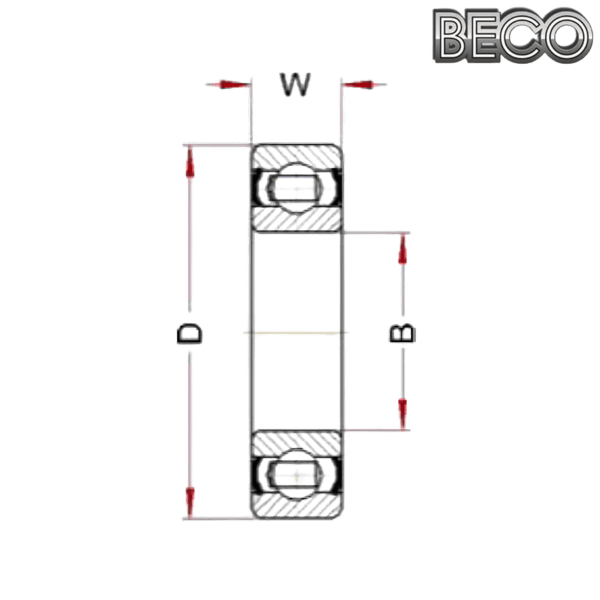 6002 BHTS ZZ GR CG 350° BECO