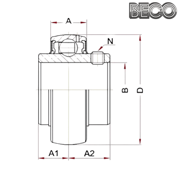 UC 205 BHTS ZZ GR CG 350° BECO