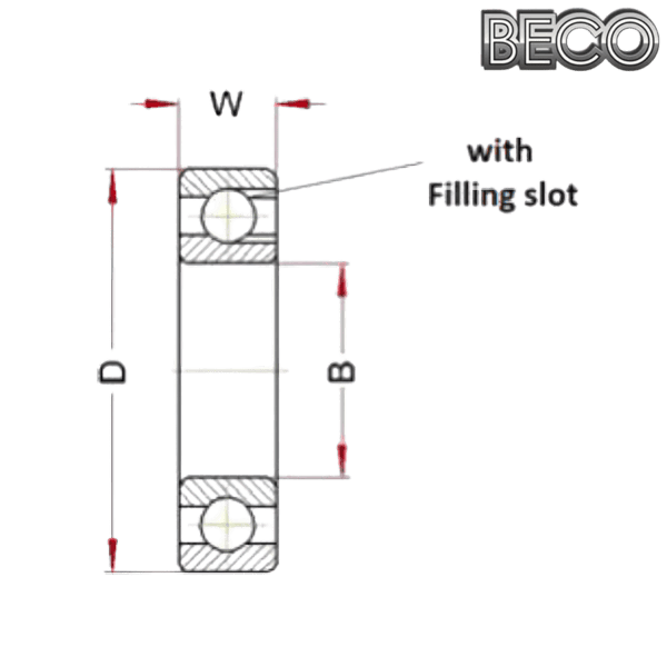 6001 BHT FB 450° Beco Plus