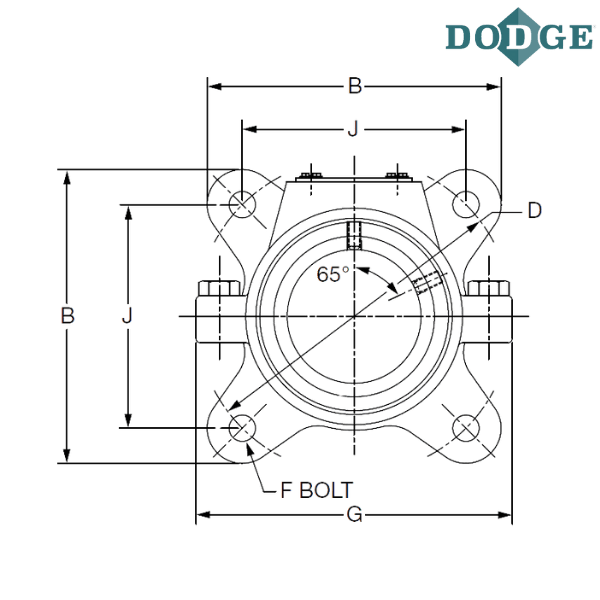 023436 DODGE - F4B-DI-208R