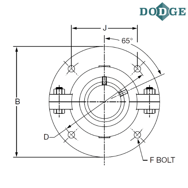 023449 DODGE - F4B-DI-415R