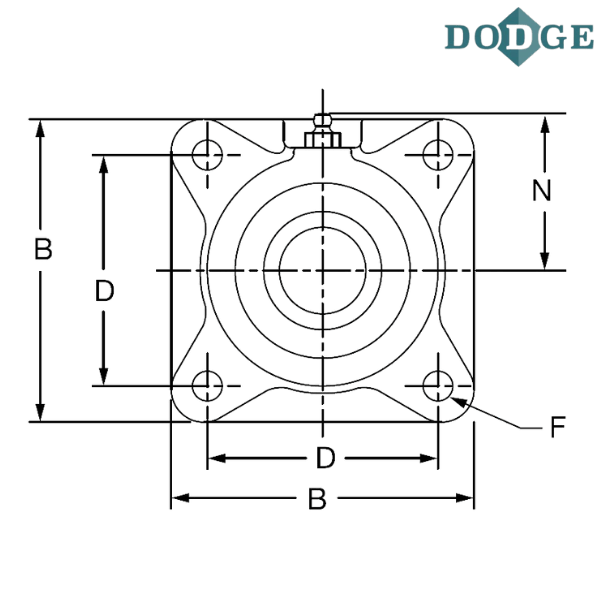 076316 DODGE - F4B-SCMED-40M