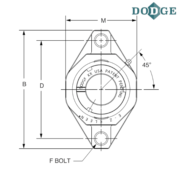 129346 DODGE - F2B-GTEZ-104-PCR