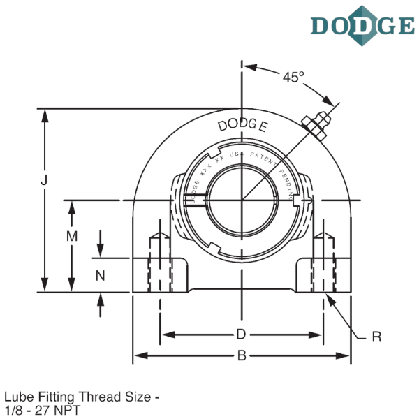 136365 DODGE - TB-GT-20M