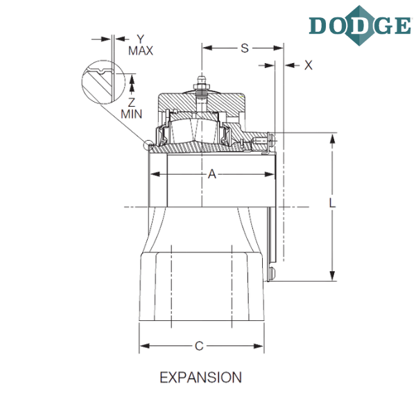 069548 DODGE - P4B-IP-308RE