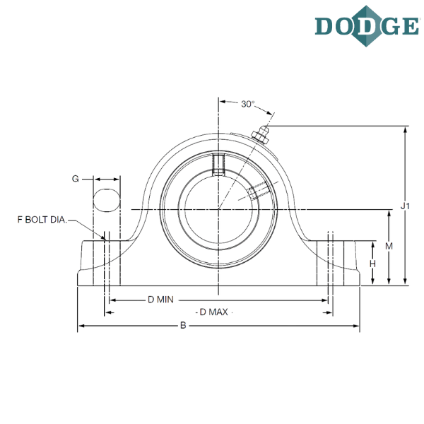 023064 DODGE - SP2B-E-215R