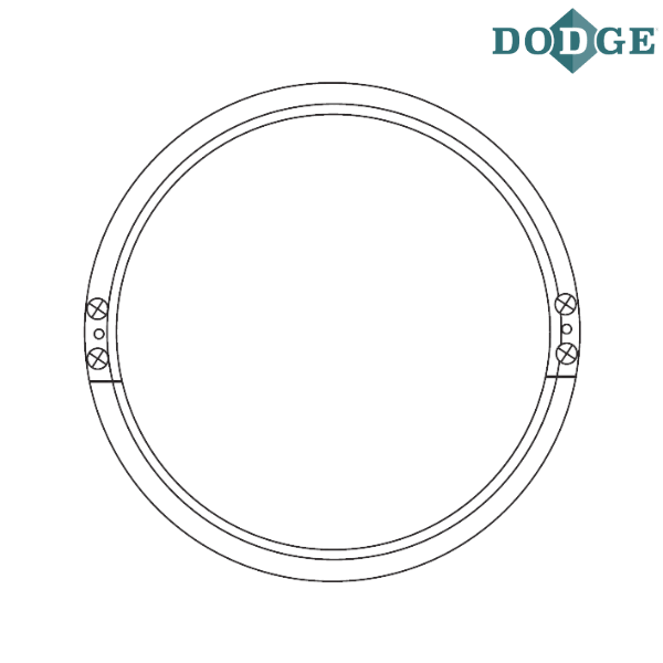 135712 DODGE - NO. 312 TRAPEZOIDAL OIL RING