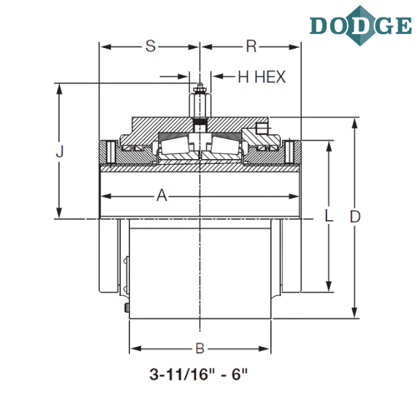 066587 DODGE - B1U-SD-407