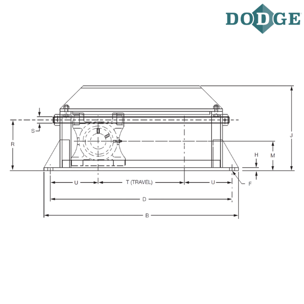 013906 DODGE - TPHU-140X12-TUFR