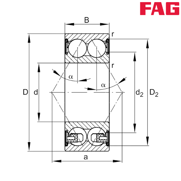 3808-B-2RZ-TVH FAG