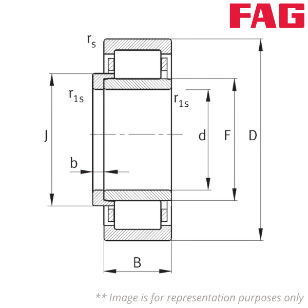 WU100x200-W-M1 FAG