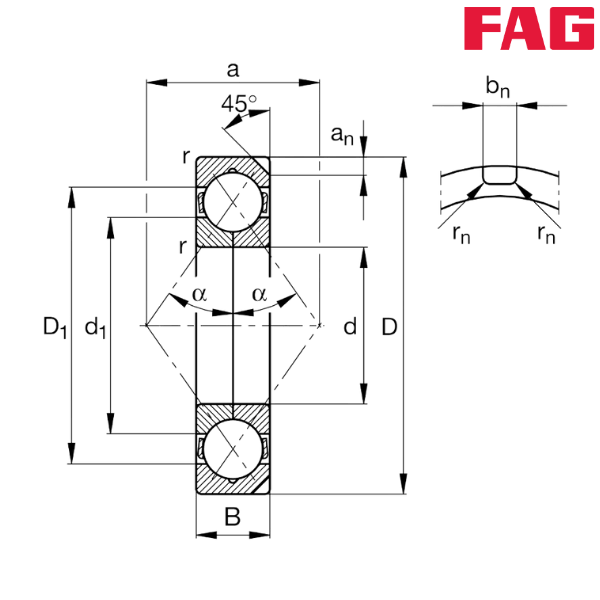 QJ1019-XL-N2-MPA FAG