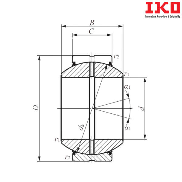 GE 260GS-2RS IKO