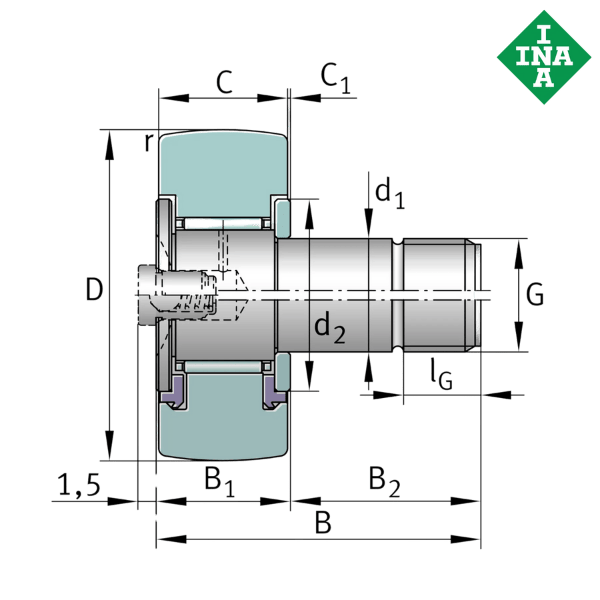 KR16-PP-RR-A INA