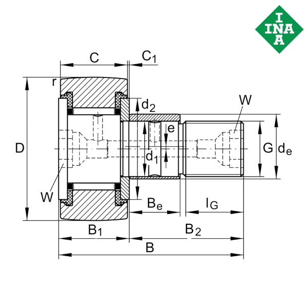 KRE40PPX SK INA