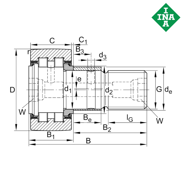 PWKRE40-2RS-A INA