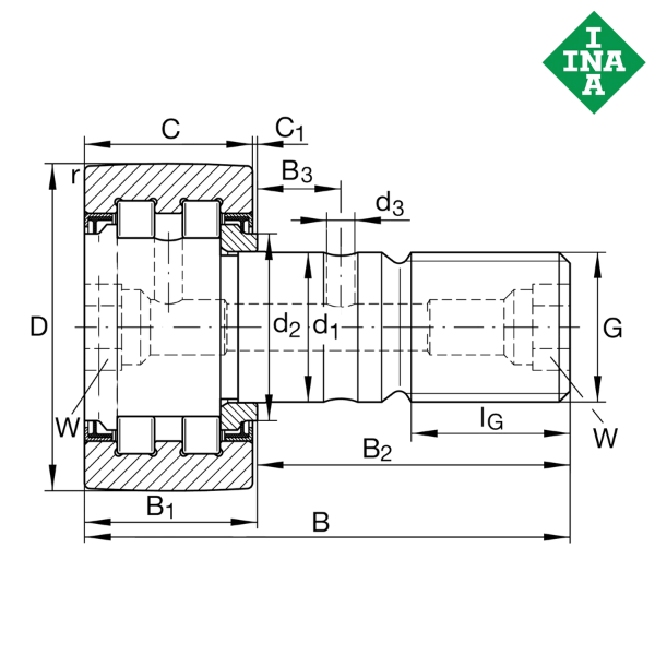 PWKR72 2RSA INA