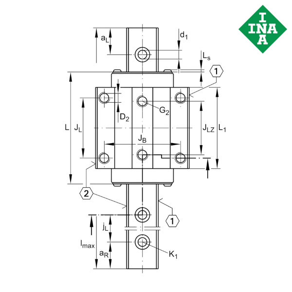 KUVE25-B-W2-G3-V0-L1300-20/20 INA