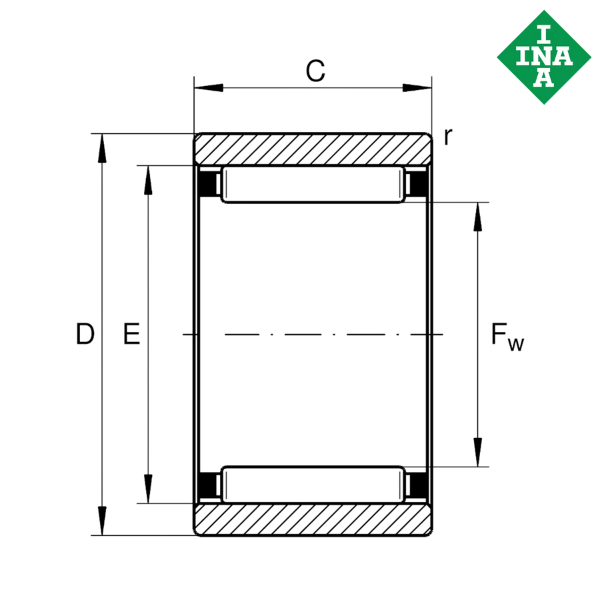 RNAO30X40X17-XL INA