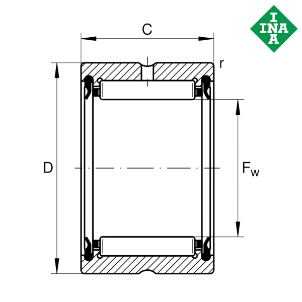 RNA4910-RSR-XL INA