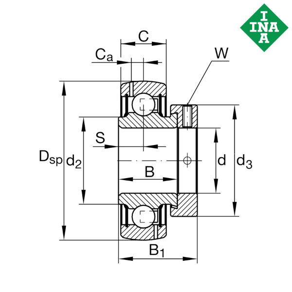 GRA104-206-XL-NPP-B-AS2/V INA