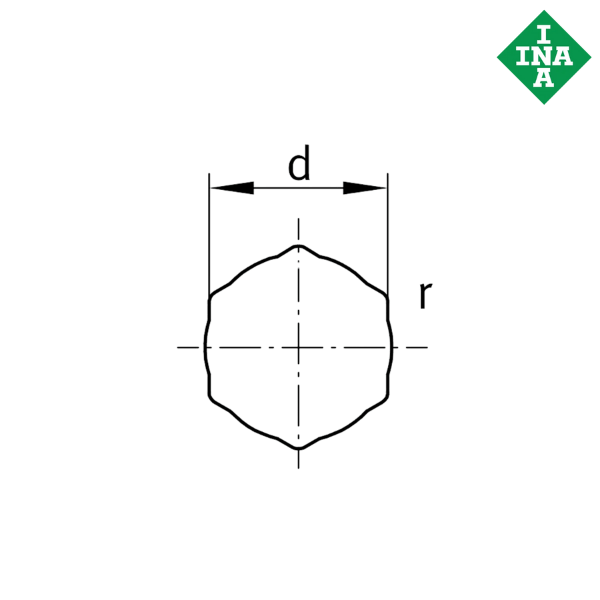 SK100-206-KRR-B-AH11 INA