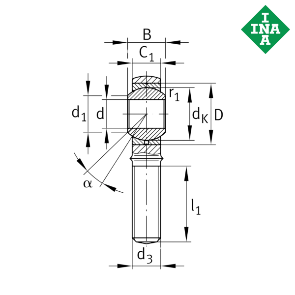 GAKR25PW INA