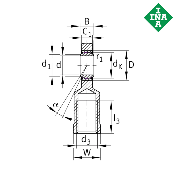 GIR60-UK-2RS INA