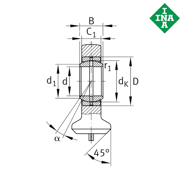 GK40DO-2RS INA