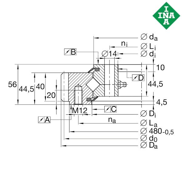 XSA140644-N INA