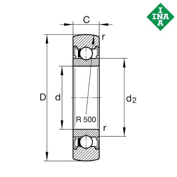 LR50/8-2RSR INA