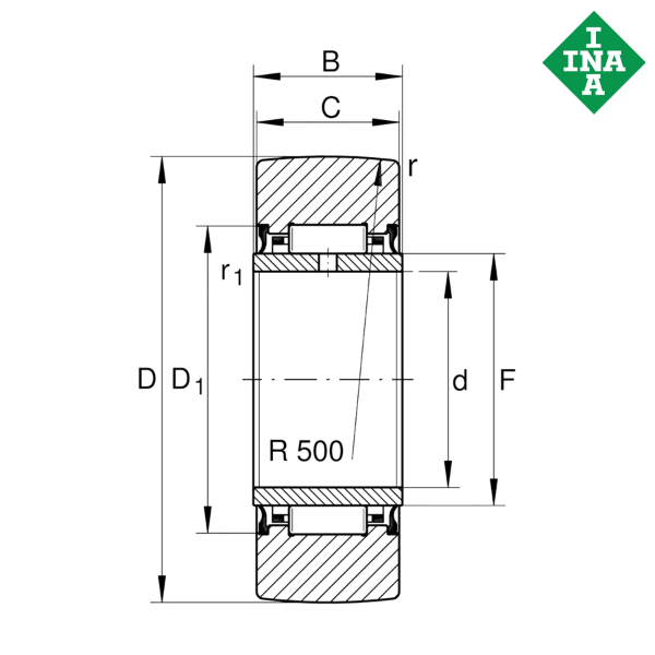 NA2210-X-2RSR INA